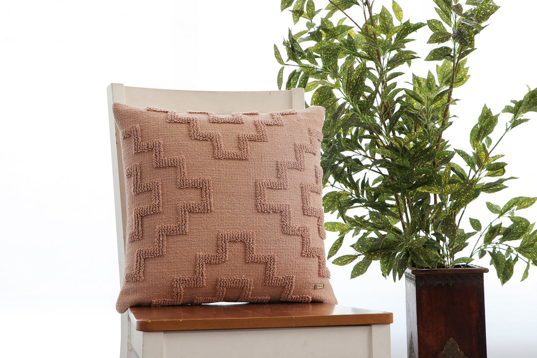 Ollie Cotton Knitted Decorative Cushion Cover