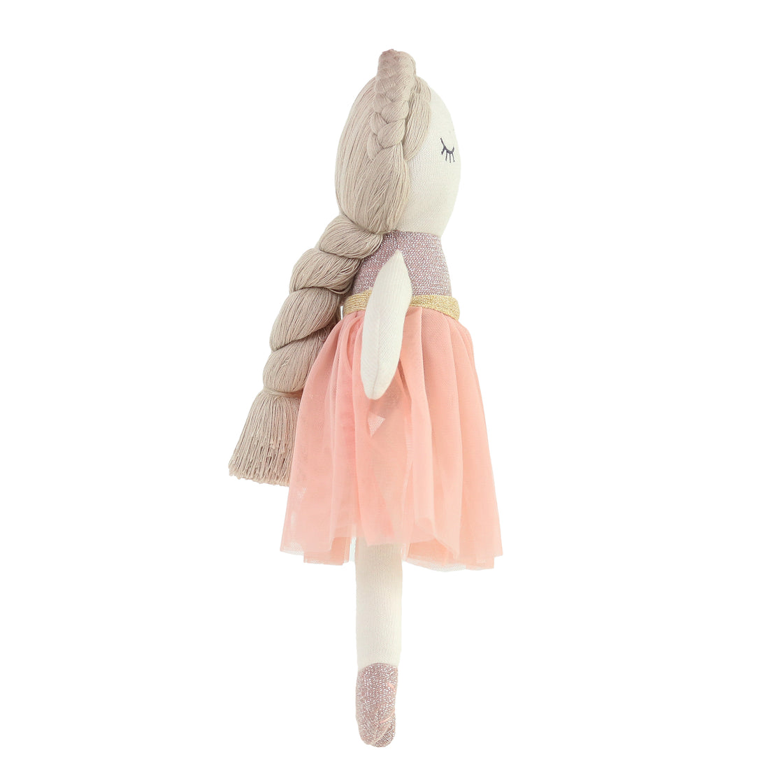 Ballerina Cotton Knitted Stuffed Soft Toy