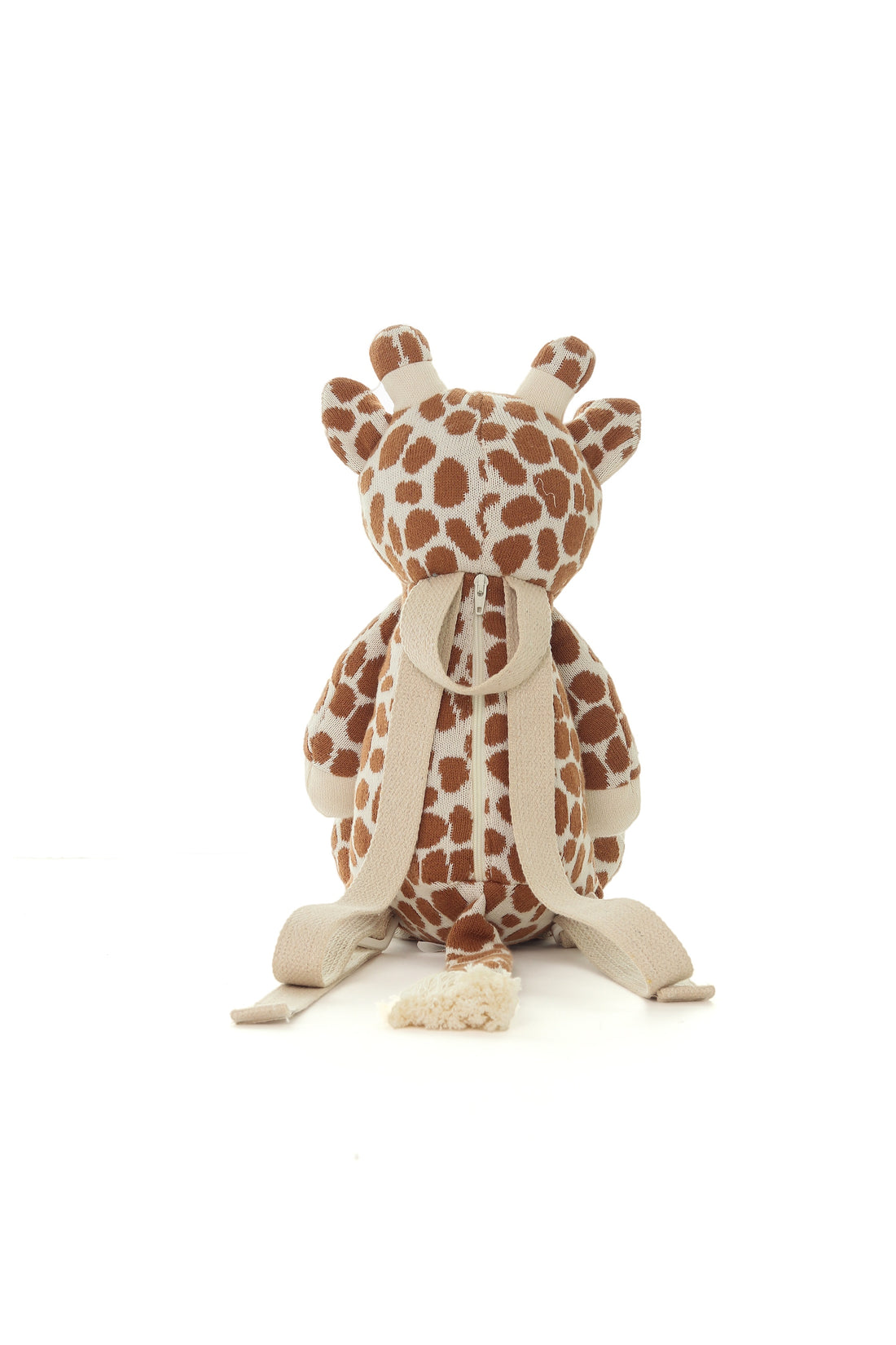 Giraffe Natural & Cashew Rust Color Kids Bag/Kids Travel Bag