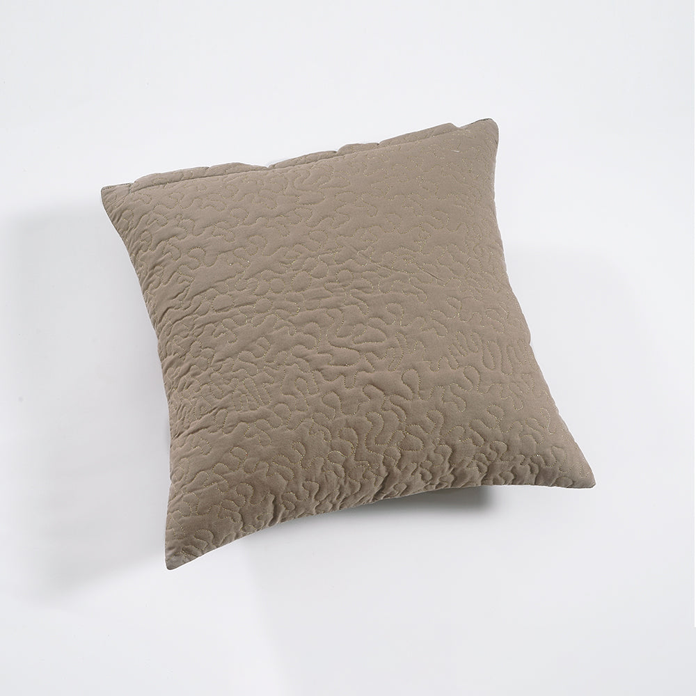 Scribble Lurex 100% Cotton Cushion Cover