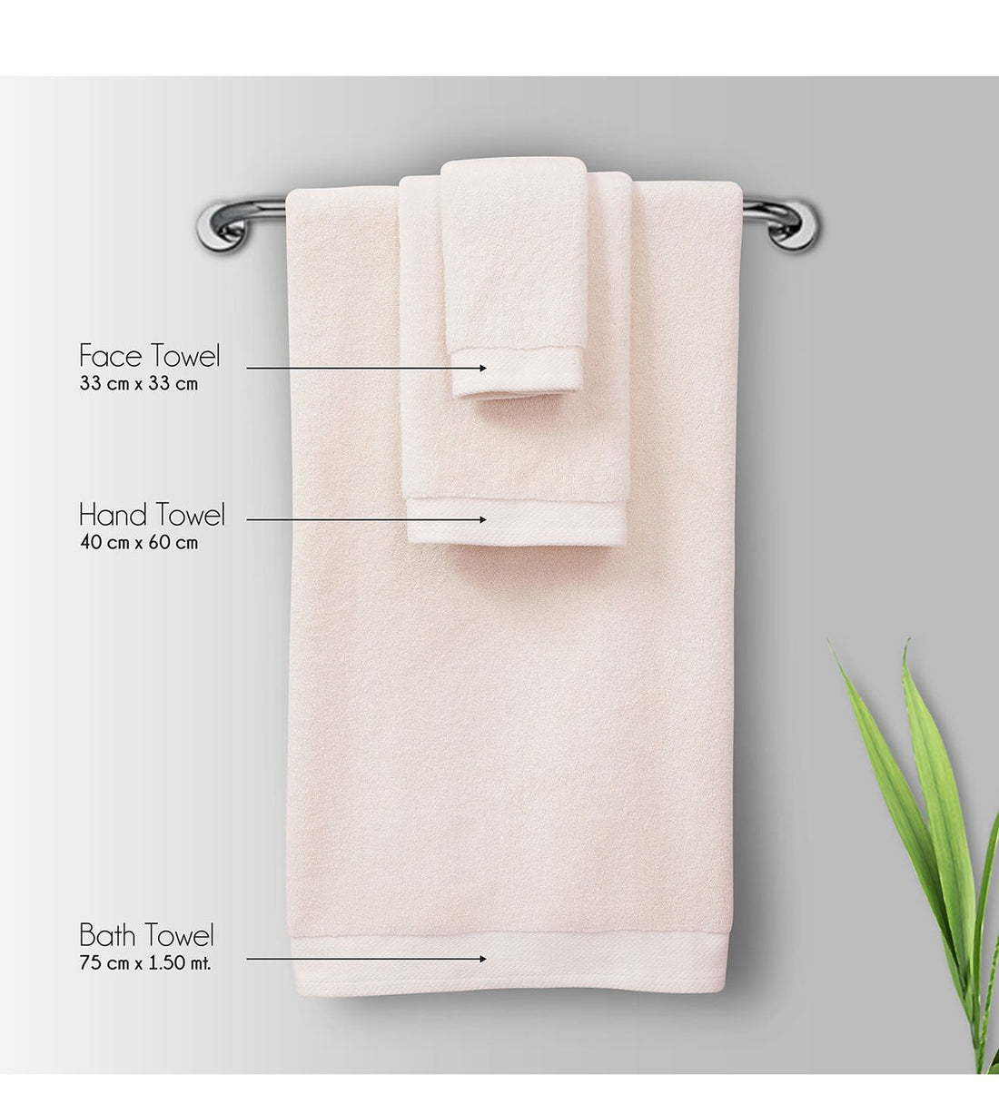 Resort Hand Towel 2 Pcs Set