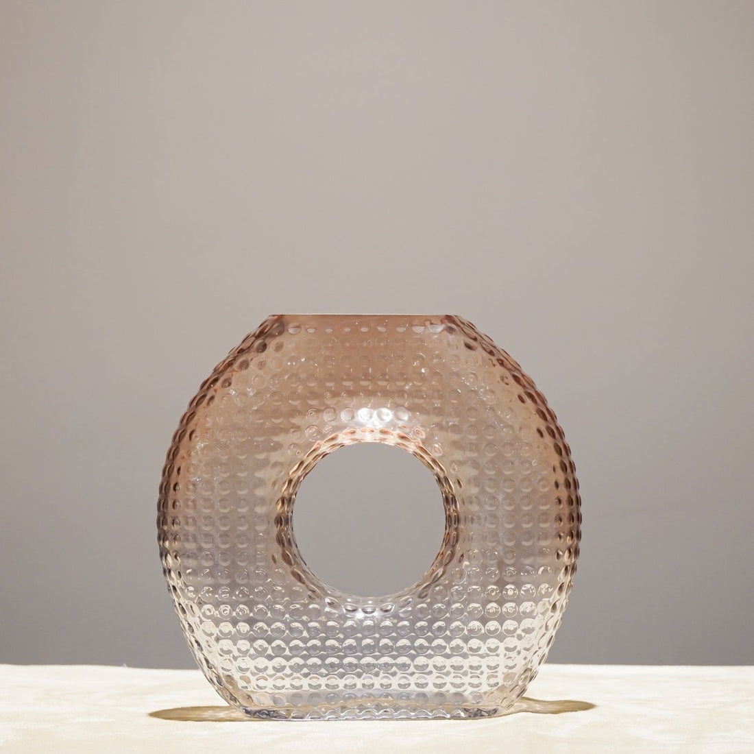 Spherical Textured Glass Vase RPL6782