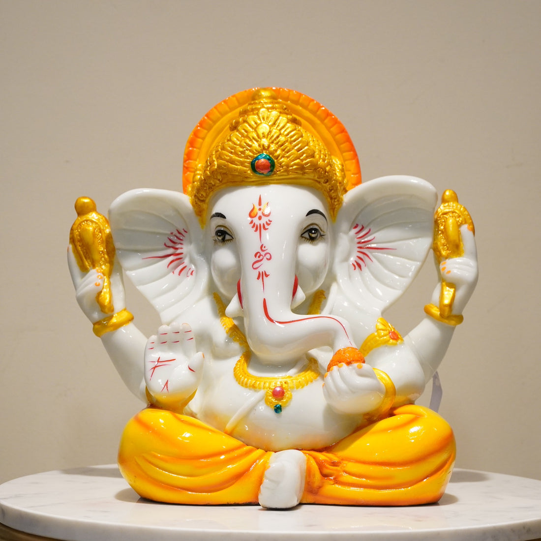 Ganesha Marble Idol 27904