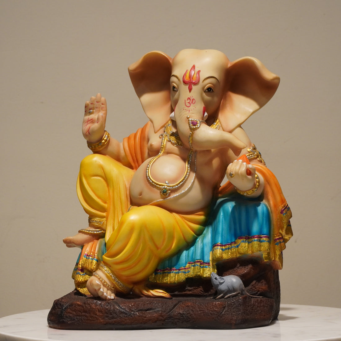 Multi Color Lord Ganesha Idol