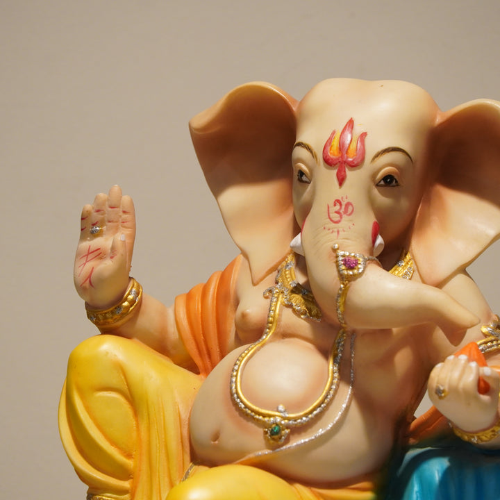 Multi Color Lord Ganesha Idol