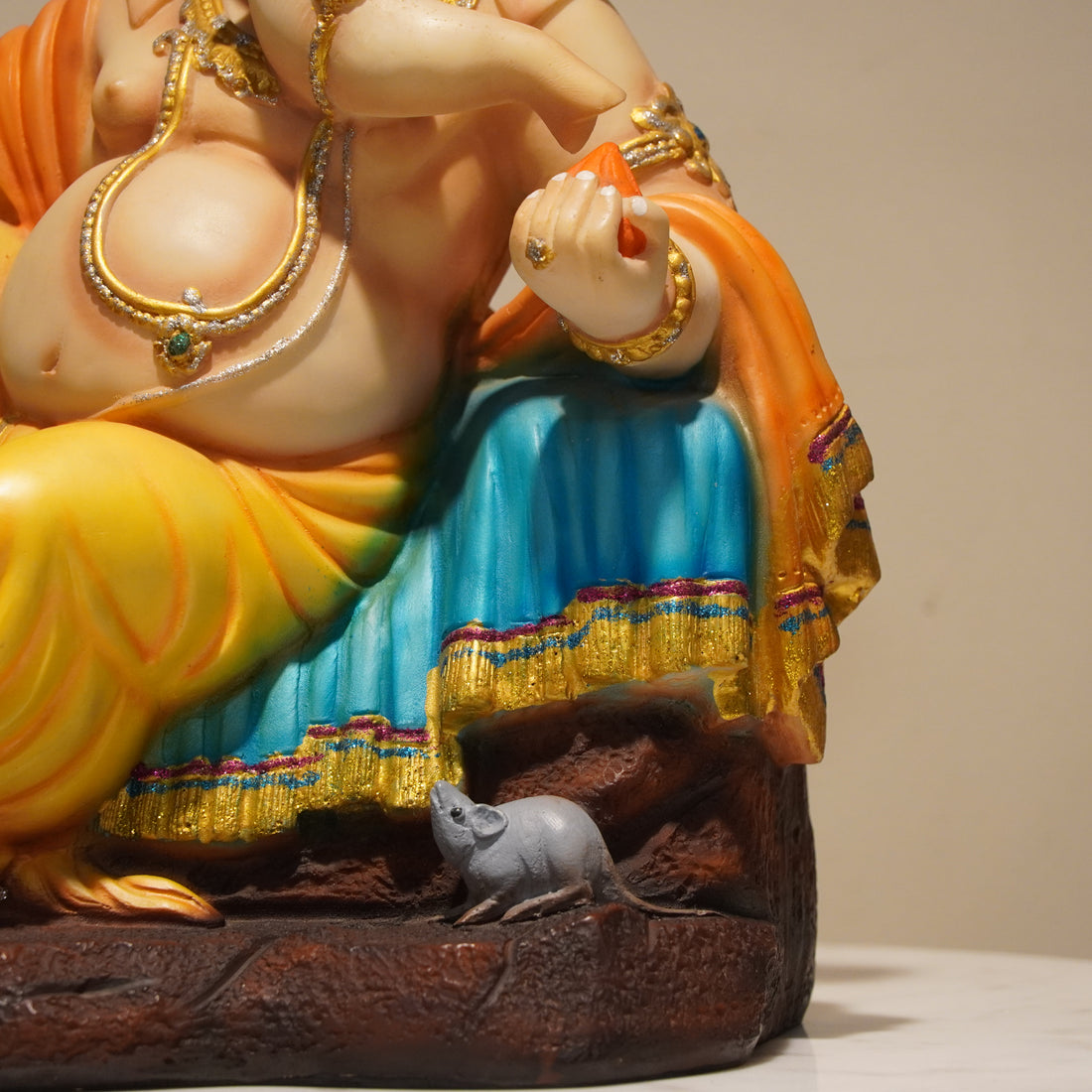 Multi Color Lord Ganesha Idol