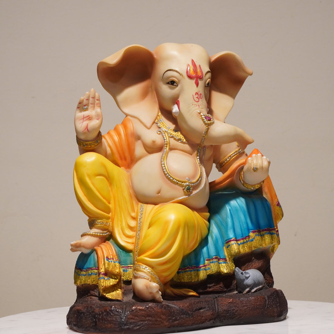 Multi Color Lord Ganesha Idol